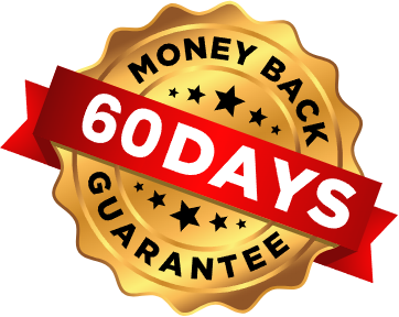 60 Day Money Back Guarantee badge