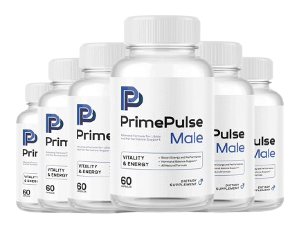 PrimePulse Male Primepulse supplement bottles
